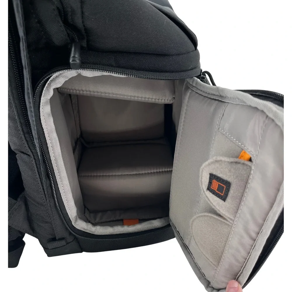 Lowepro Fastpack 250 DSLR Camera Backpack‎ Black Laptop Sleeve Side Access Bag